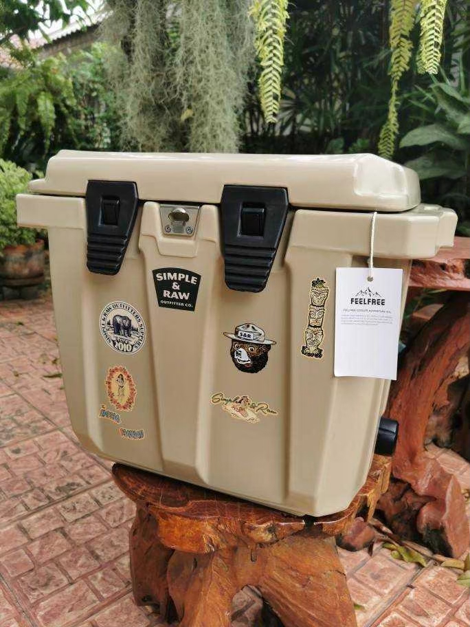 ถังน้ำแข็งเกรดพรีเมี่ยม FEELFREE ขนาด 45 ลิตร สี DESERT CAMO_4